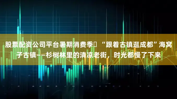 股票配资公司平台暑期消费季㊳“跟着古镇逛成都”海窝子古镇——杉树林里的清凉老街，时光都慢了下来