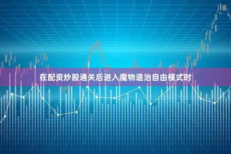 在配资炒股通关后进入魔物退治自由模式时